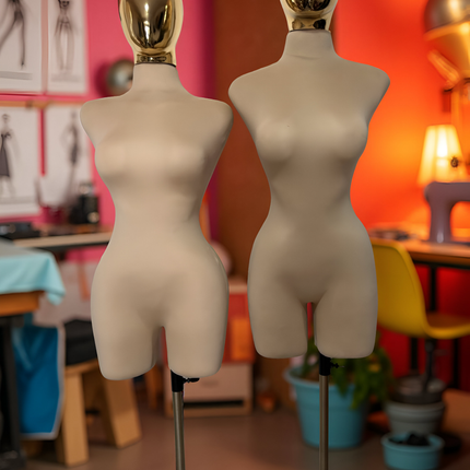 Maniquie tipo importación cabeza y base incluidas