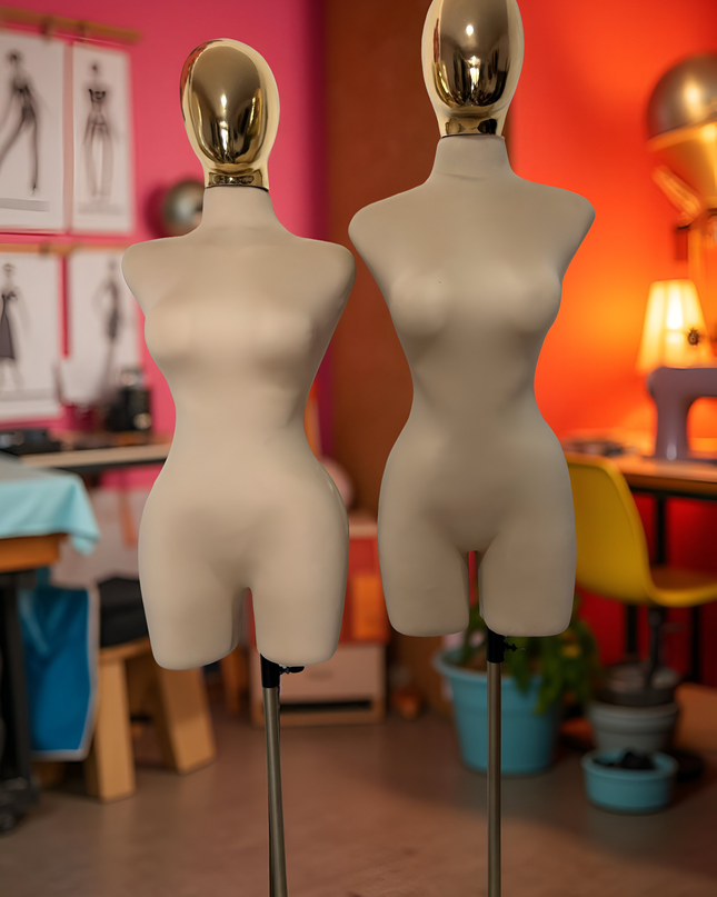 Maniquie tipo importación cabeza y base incluidas