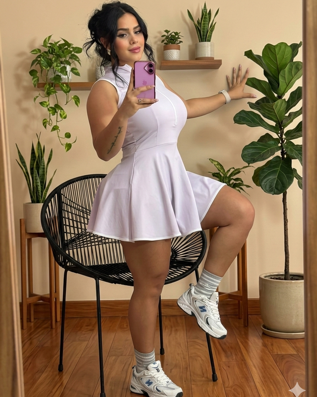 Vestido Deportivo Cierre