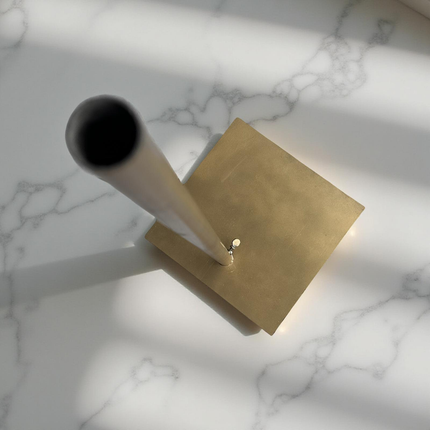 Base y tubo metálico para Maniquie