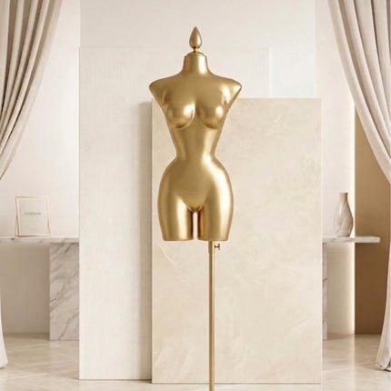 Maniquie buchón dorado pivote