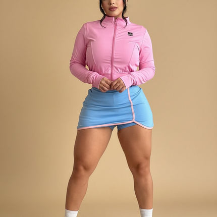 Short Falda Combinado