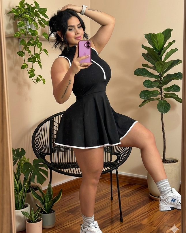 Vestido Deportivo Cierre