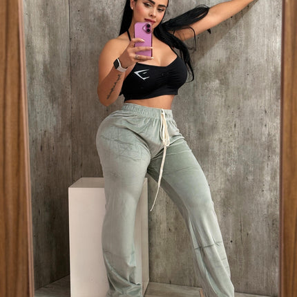 Pants de terciopelo de importación