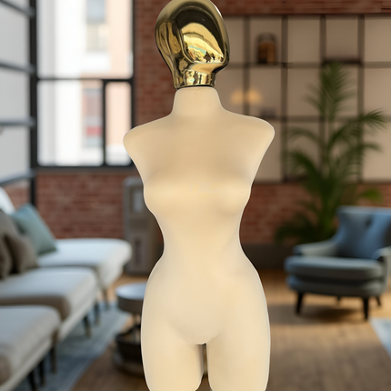 Maniquie tipo importación cabeza y base incluidas