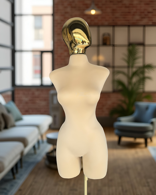 Maniquie tipo importación cabeza y base incluidas