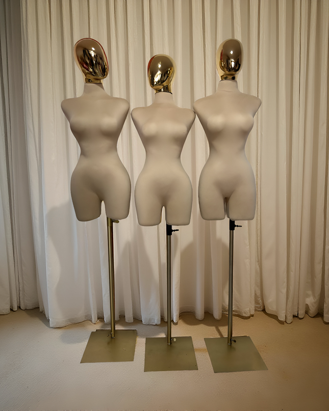 Maniquie tipo importación cabeza y base incluidas