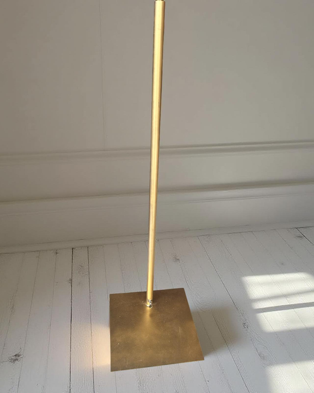 Base y tubo metálico para Maniquie