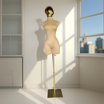 Maniquie tipo importación cabeza y base incluidas